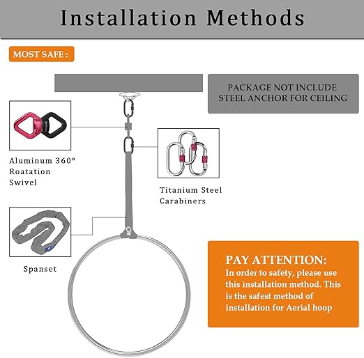 Yoga Ring Hoops Kit With Accessories