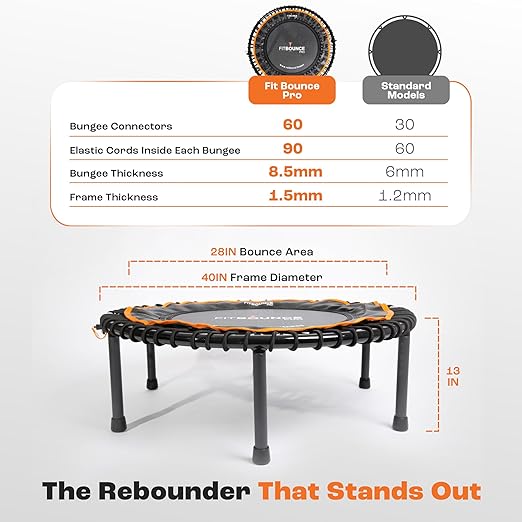 Bungee Rebounder Mini Trampoline