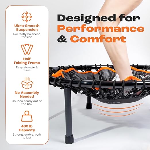 Bungee Rebounder Mini Trampoline
