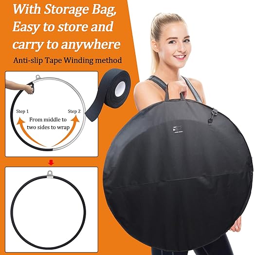 Yoga Ring Hoops Kit With Accessories
